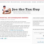 Joe The Tax Guy, WordPress blog, Gray Sky Studio Joe The Tax Guy, WordPress blog, Gray Sky Studio
